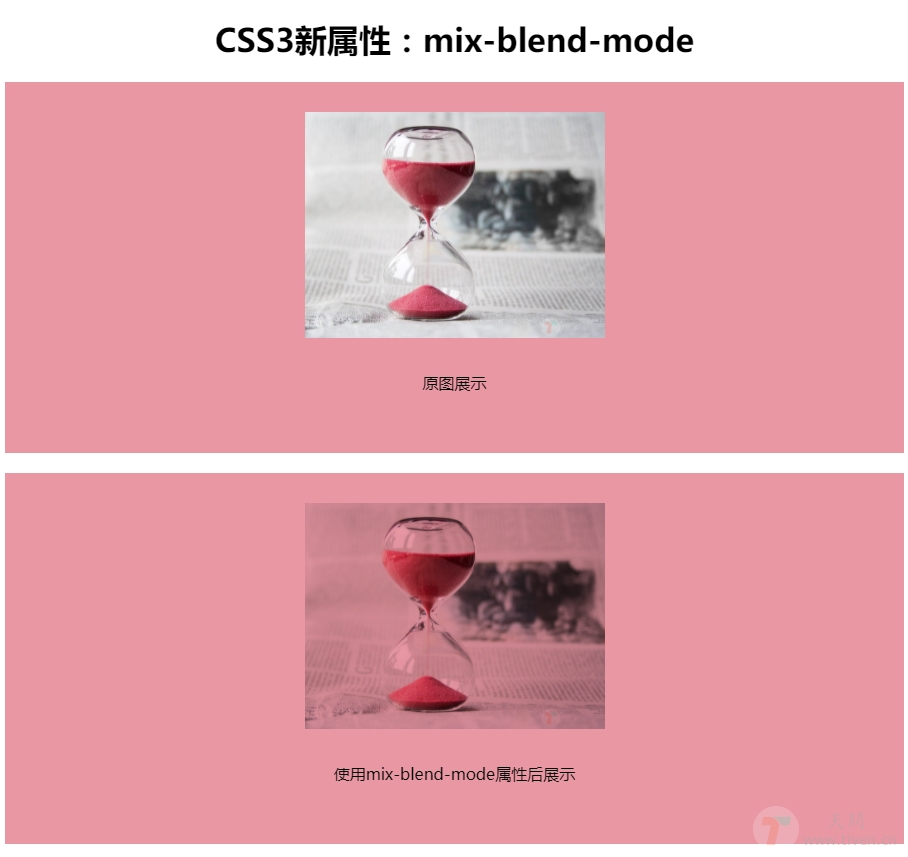 CSS3混合模式